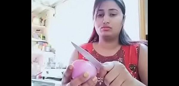  Swathi naidu enjoying while cooking with her boyfriend